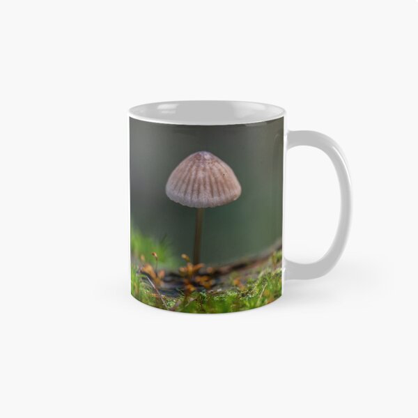 Item preview, Bonnet mushroom in moss forest designed and sold by Imagerisium.