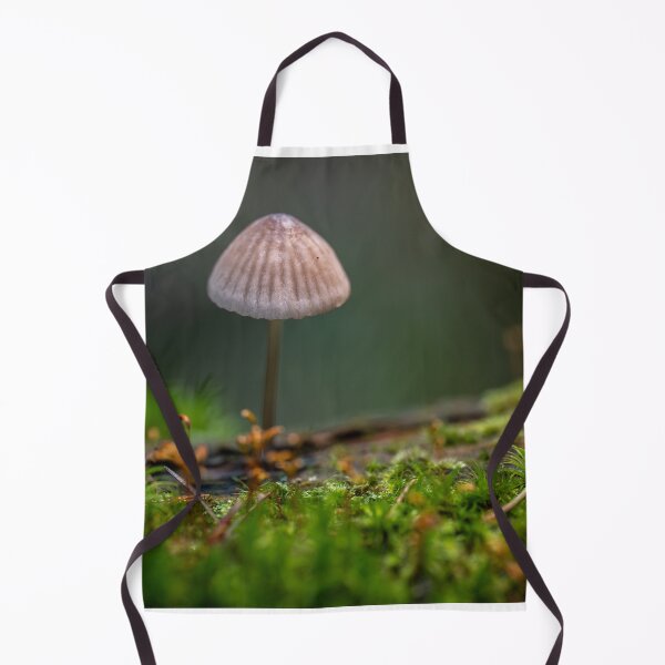 Item preview, Bonnet mushroom in moss forest designed and sold by Imagerisium.