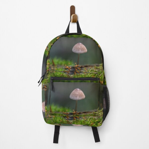 Item preview, Bonnet mushroom in moss forest designed and sold by Imagerisium.