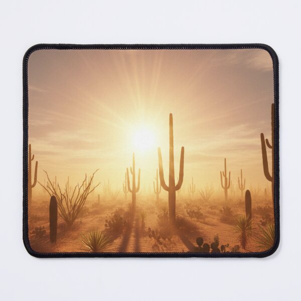 Item preview, Golden Cacti Under Rising Sun designed and sold by JuViRo.