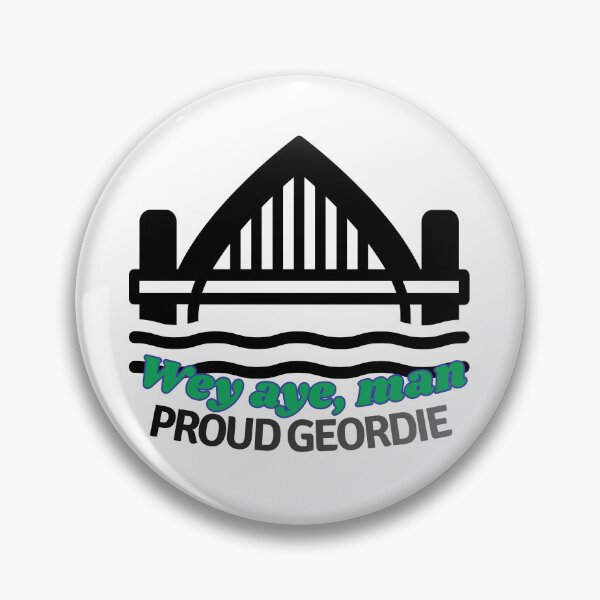 Item preview, Wey aye, man — proud Geordie designed and sold by urchoice002.