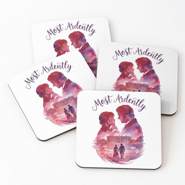 Item preview, Most Ardently Script Text Pink Watercolor Design designed and sold by Fenay Designs.