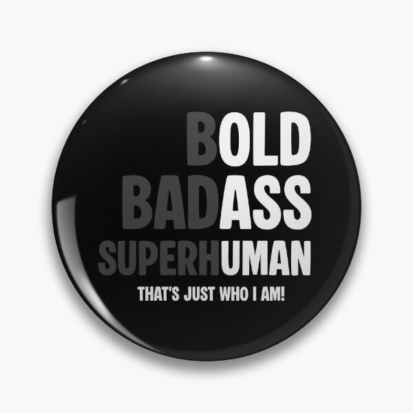 Item preview, Bold Badass Superhuman designed and sold by NQArtist.
