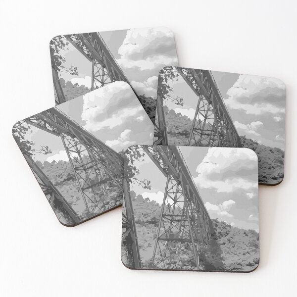 Item preview, Train bridge somewhere in Africa designed and sold by KAUKUDESIGNS.