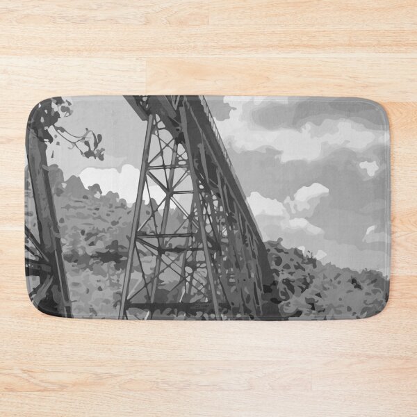 Item preview, Train bridge somewhere in Africa designed and sold by KAUKUDESIGNS.