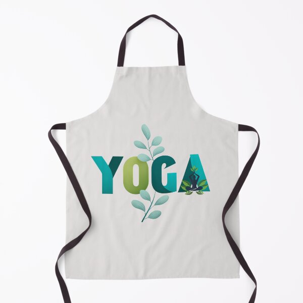 Item preview, Minimalist Yoga Pose with Botanical Leaves designed and sold by LoudVictory.