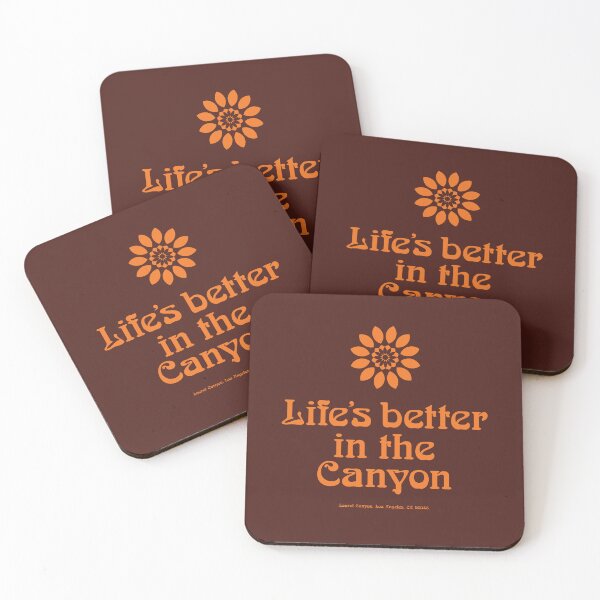Item preview, Vintage Laurel Canyon 'Life's better in the Canyon' 1960's retro print designed and sold by retropetrol.