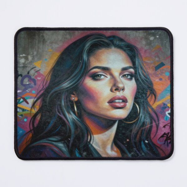 Item preview, Urban Graffiti Portrait with Bold Colors and Contemporary Art Energy designed and sold by FotoworldEdel.