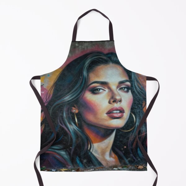 Item preview, Urban Graffiti Portrait with Bold Colors and Contemporary Art Energy designed and sold by FotoworldEdel.