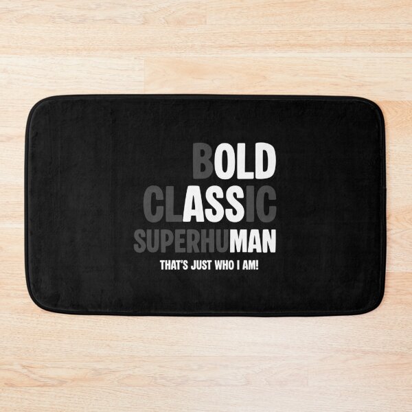 Item preview, Bold Classic Superhuman designed and sold by NQArtist.