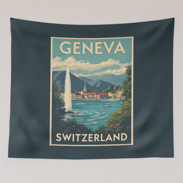 Item preview, Geneva - Switzerland designed and sold by GoodOldVintage.