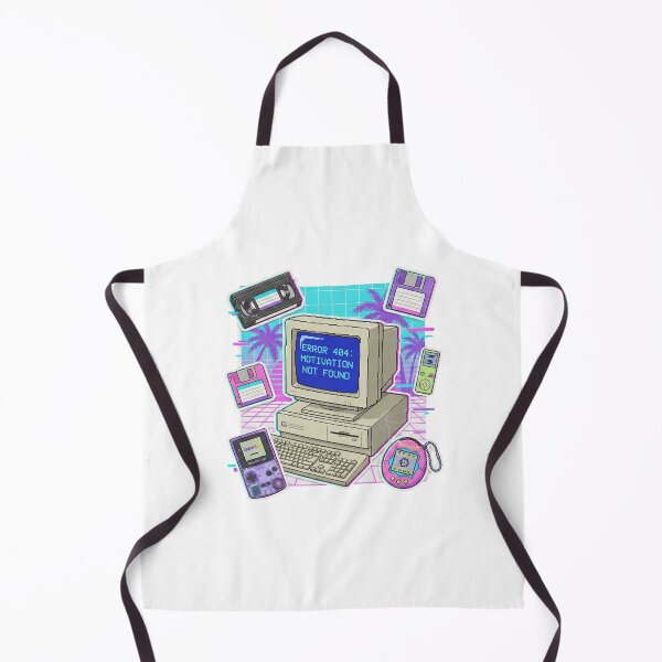 Item preview, Error 404 Motivation Not Found Retro 90s Aesthetic designed and sold by GeekGuysShop.
