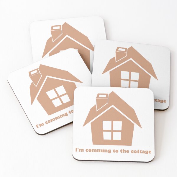 Item preview, I'm Coming to the Cottage Sticker and t-shirt designed and sold by Khalid lq.