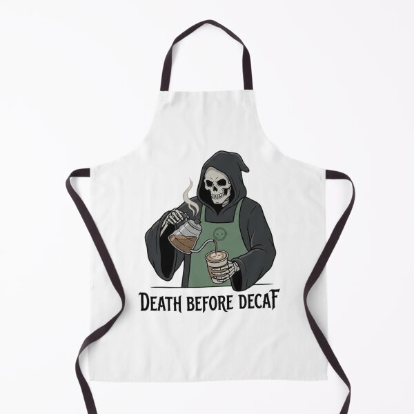 Item preview, Death Before Decaf designed and sold by GeekGuysShop.