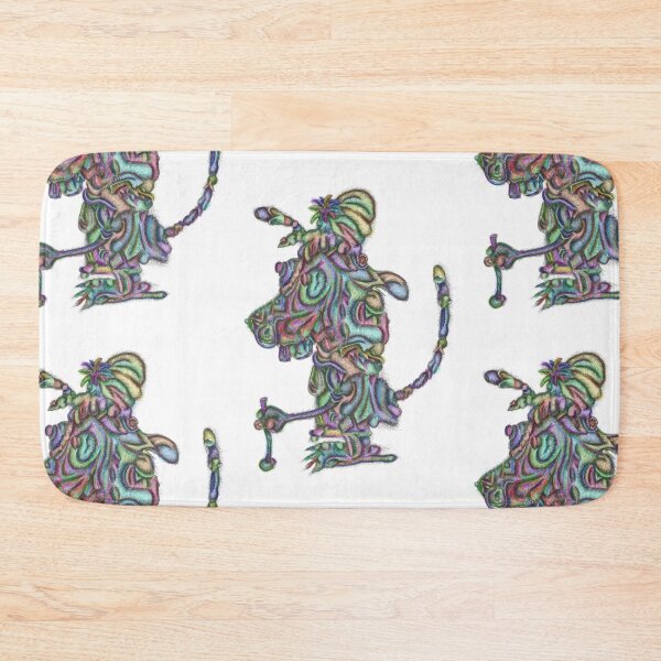 Item preview, Mrs. Dog abstract portrait designed and sold by liquid-print.