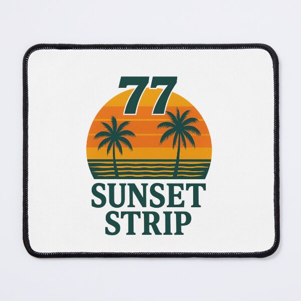 Item preview, 77 Sunset Strip – Retro Beach Sunset Design designed and sold by VG FASHION DESIGNS.