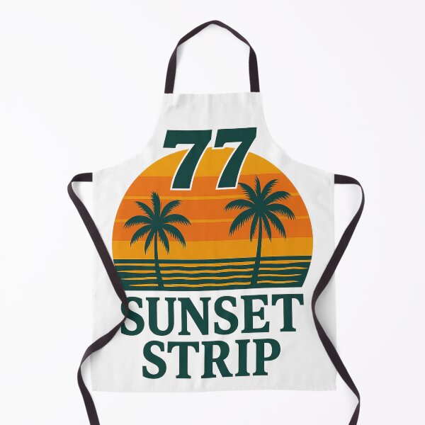 Item preview, 77 Sunset Strip – Retro Beach Sunset Design designed and sold by VG FASHION DESIGNS.