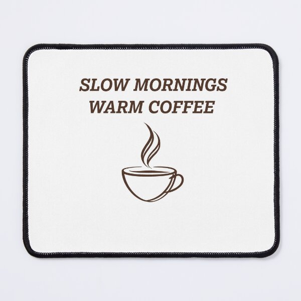 Item preview, Slow mornings. Warm coffee. A minimalist cozy design for those who cherish quiet moments, gentle rituals, and peaceful starts to the day. designed and sold by ArtFairy38.