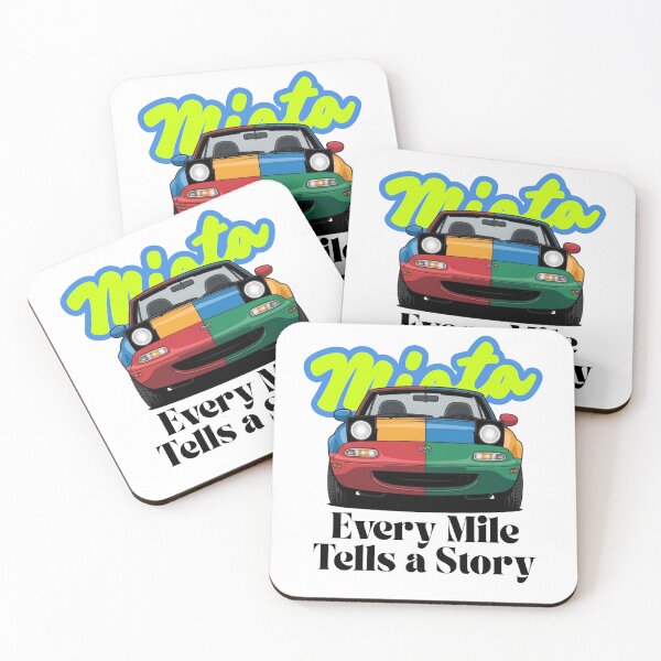 Item preview, Colorful Retro Sports Car Illustration / Miata Lovers designed and sold by Fuel-Shirts.
