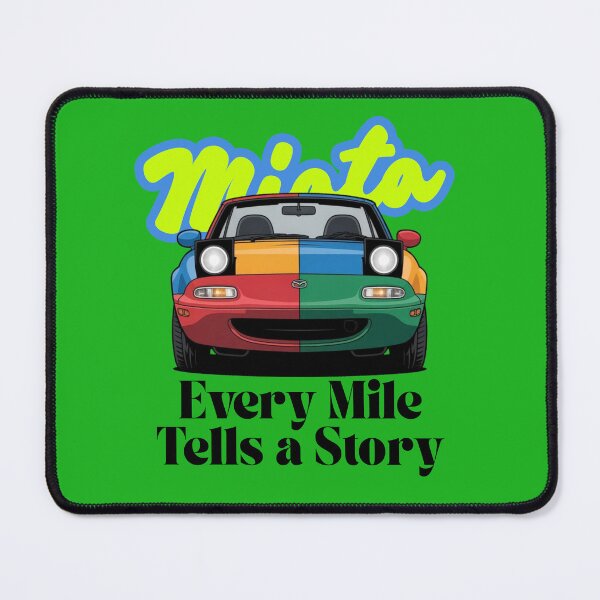 Item preview, Colorful Retro Sports Car Illustration / Miata Lovers designed and sold by Fuel-Shirts.