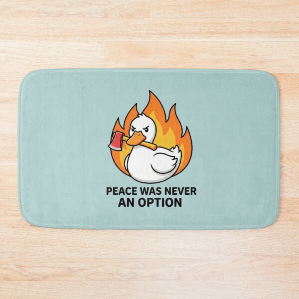 Item preview, Angry Duck - Peace Was Never an Option designed and sold by GeekGuysShop.