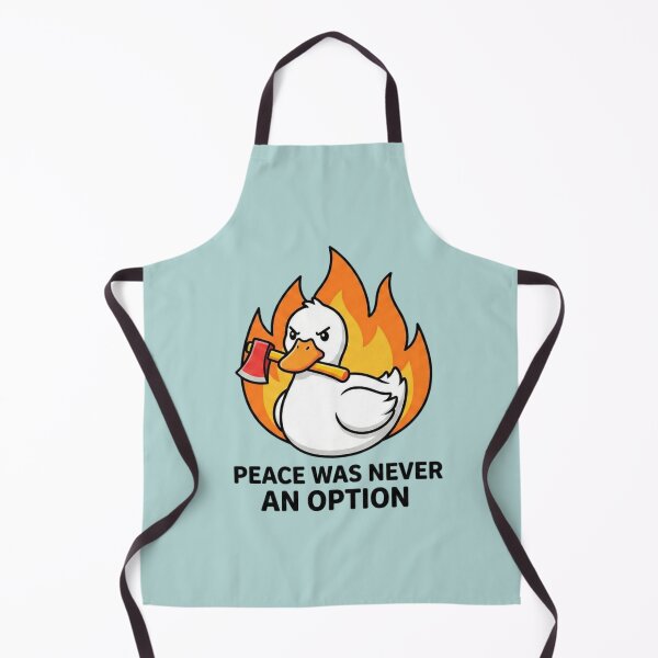 Item preview, Angry Duck - Peace Was Never an Option designed and sold by GeekGuysShop.