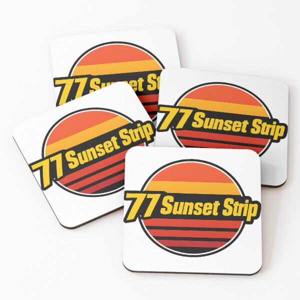 Item preview, Retro Sunset Strip Logo – Vintage 70s Style designed and sold by VG FASHION DESIGNS.