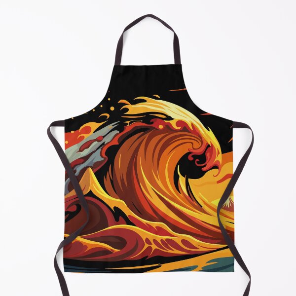 Item preview, Colorful Waves designed and sold by SuperAIstar.