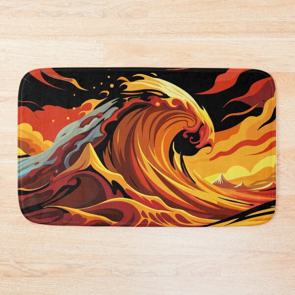 Item preview, Colorful Waves designed and sold by SuperAIstar.