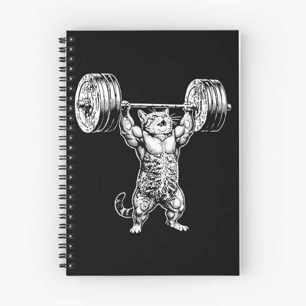 Item preview, Funny Cat Gym Shirt Cat Workout T Shirt Funny Deadlift Cat Meme Hoodie Gym Pump Cover Cat Dad gift designed and sold by LessIsLoud.