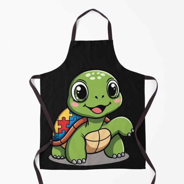 Item preview, Autism Awareness Turtle Puzzle Piece Support designed and sold by GrumpySableye.