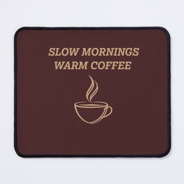 Item preview, Slow mornings. Warm coffee. A minimalist cozy design for those who cherish quiet moments, gentle rituals, and peaceful starts to the day. designed and sold by ArtFairy38.