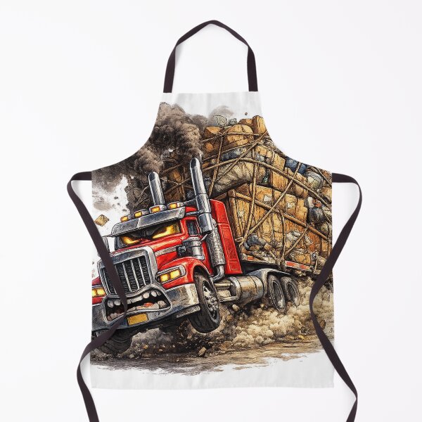 Item preview, Angry Overloaded Truck Struggling Forward designed and sold by SpicyWind.