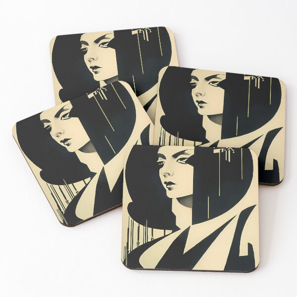 Item preview,  Expressionist Femme Fatale designed and sold by Kanchuka94.