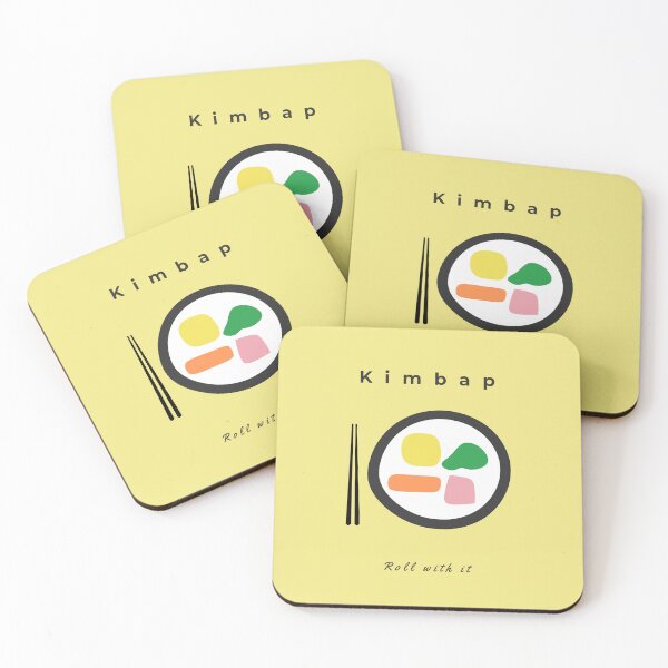 Item preview, Minimalist Kimbap Wall Art – Kitchen Garden Series No.07 (Yellow) designed and sold by Bloom & Heart.