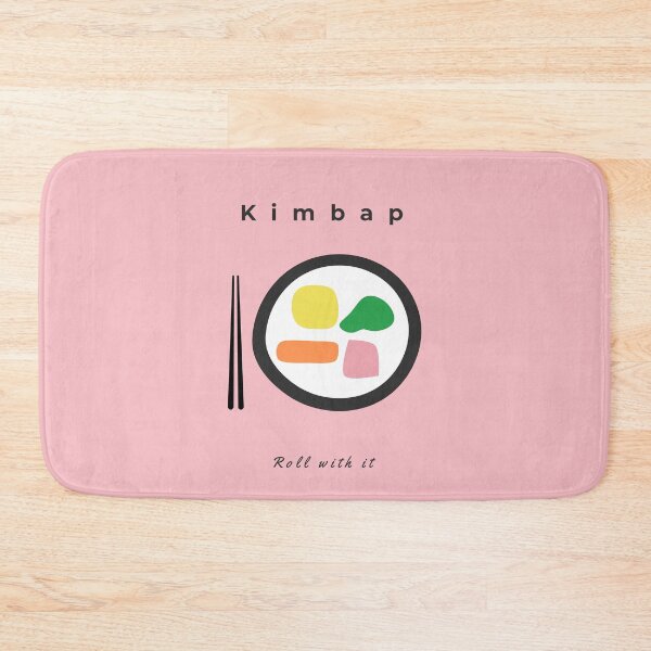 Item preview, Minimalist Kimbap Wall Art – Kitchen Garden Series No.07 (Pink) designed and sold by Bloom & Heart.