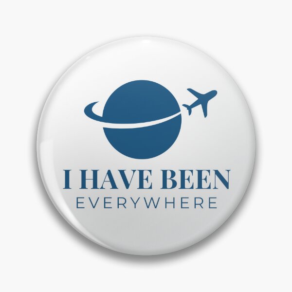 Artikelvorschau, Weltreisender, ich war schon überall, Vielflieger entworfen und verkauft von PilotandPlane.