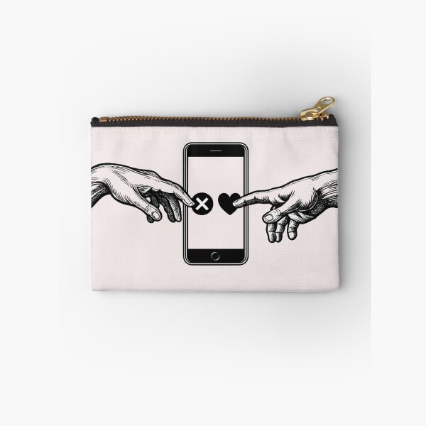 Item preview, Digital Creation Of Adam - Funny Classical Art Meme Dating App Satire Renaissance designed and sold by VibeMax.