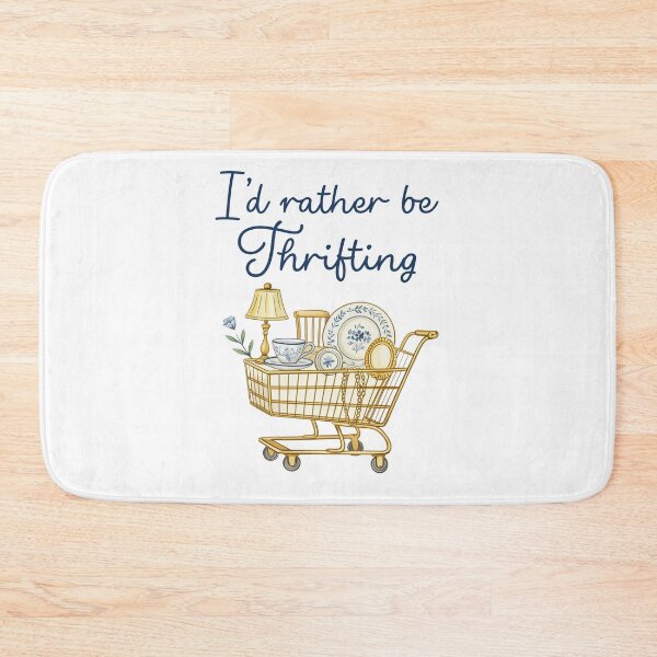 Item preview, I'd Rather Be Thrifting Vintage designed and sold by CapSoulCo.