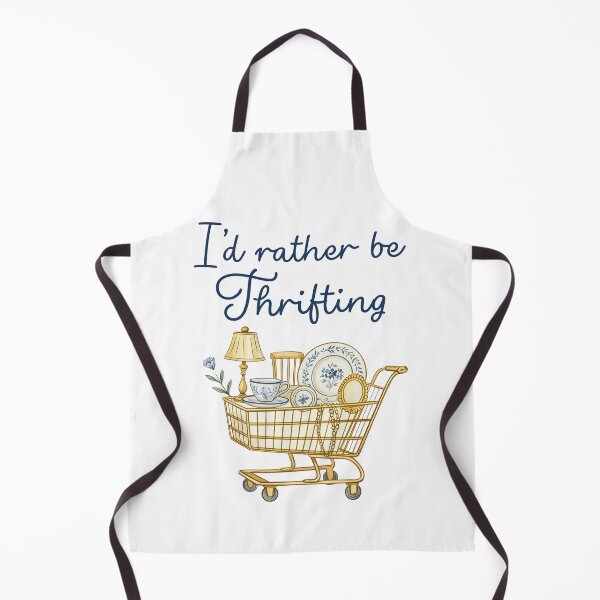 Item preview, I'd Rather Be Thrifting Vintage designed and sold by CapSoulCo.