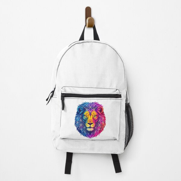 Item preview, Lion with Flower of Life symbol designed and sold by Vandavision.