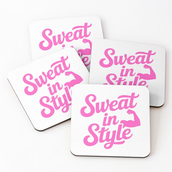 Item preview, Sweat In Style! Pink Gym Girl designed and sold by PMCreative.