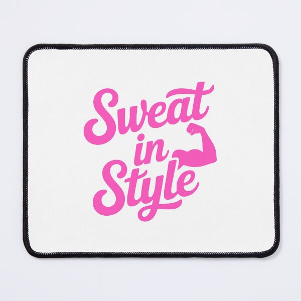 Item preview, Sweat In Style! Pink Gym Girl designed and sold by PMCreative.