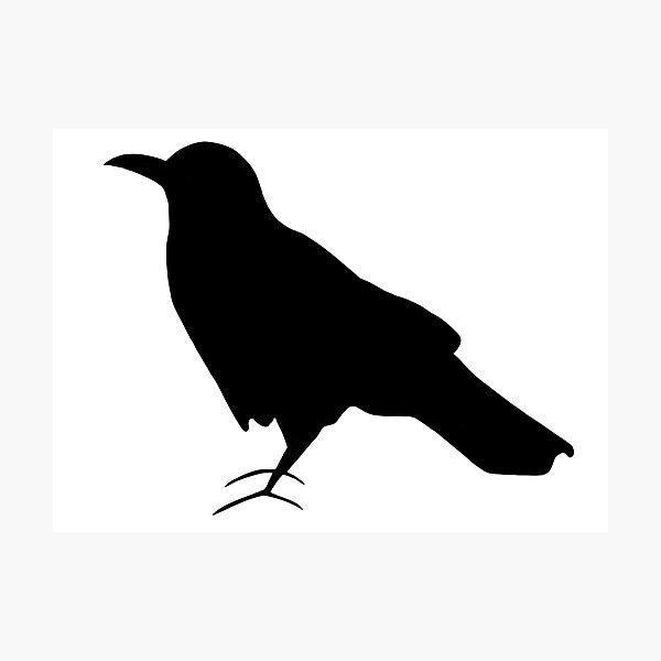 Item preview, Crow side profile  designed and sold by RumbleJacque.