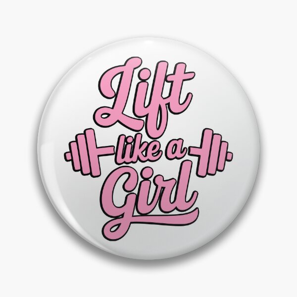 Item preview, Lift Like A Girl! Pink Gym Girls designed and sold by PMCreative.