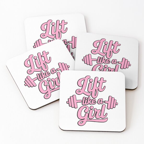 Item preview, Lift Like A Girl! Pink Gym Girls designed and sold by PMCreative.