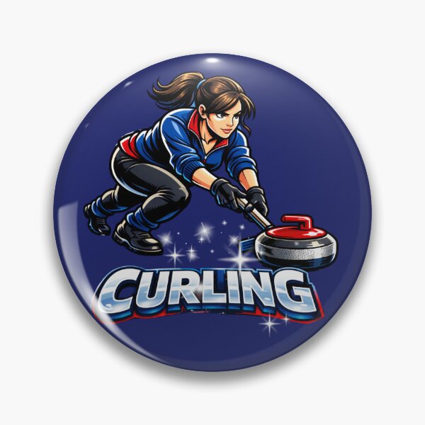 Item preview, Curling Winter Sport Team Women Curler Game Fanny Gifts Shirt designed and sold by MalwasBasket.