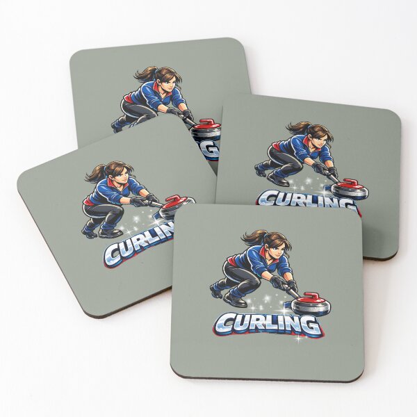 Item preview, Curling Winter Sport Team Women Curler Game Fanny Gifts Shirt designed and sold by MalwasBasket.