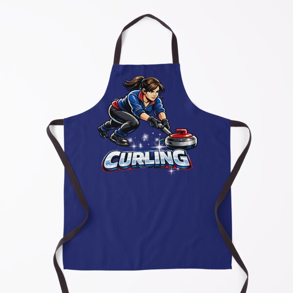 Item preview, Curling Winter Sport Team Women Curler Game Fanny Gifts Shirt designed and sold by MalwasBasket.