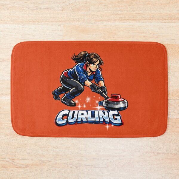 Item preview, Curling Winter Sport Team Women Curler Game Fanny Gifts Shirt designed and sold by MalwasBasket.
